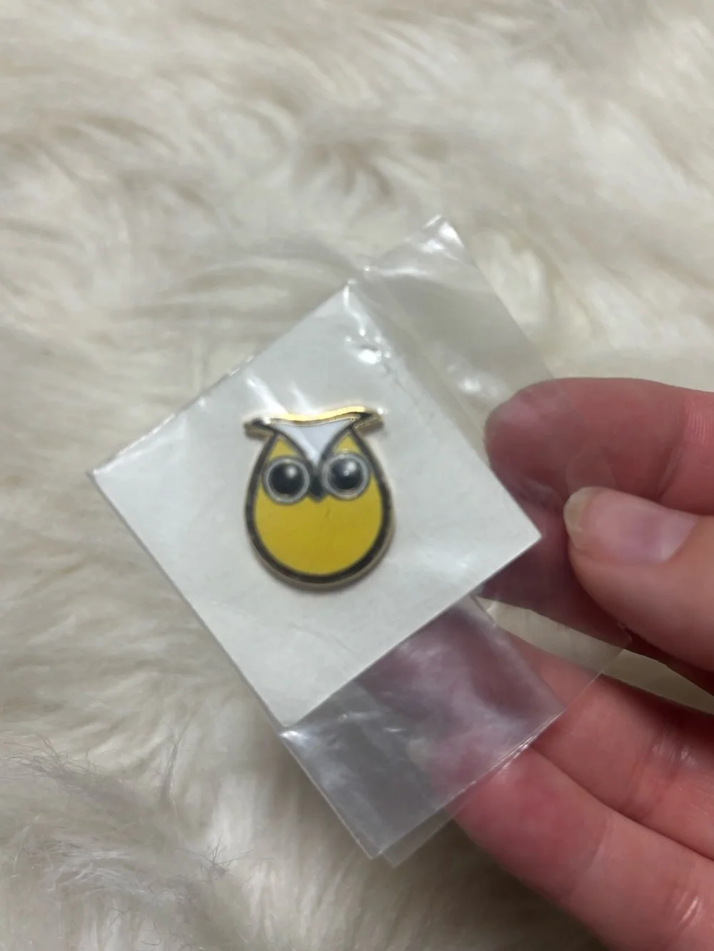 Yellow Owl Enamel Pin Bundle of 2